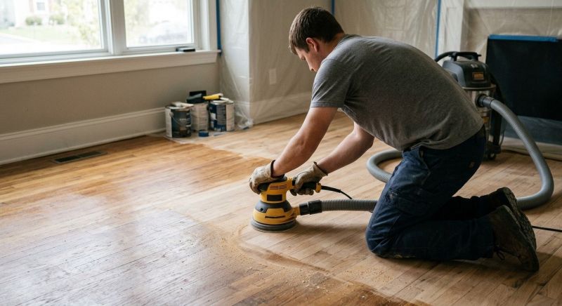 Sanding And Staining Service